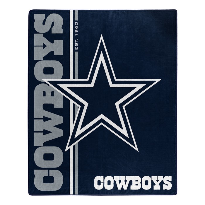 Dallas Cowboys Blanket 50x60 Raschel Restructure Design