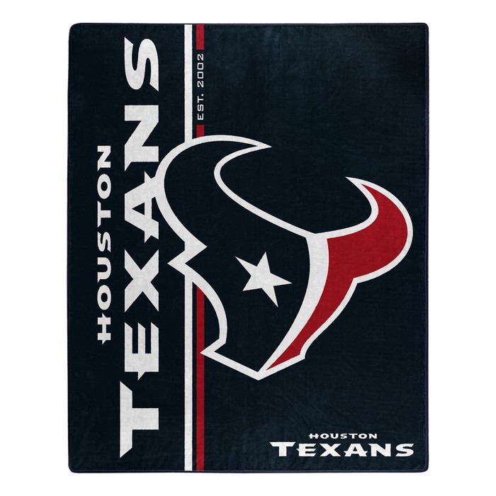 Northwest Company Houston Texans Blanket 50x60 Raschel Restructure Design