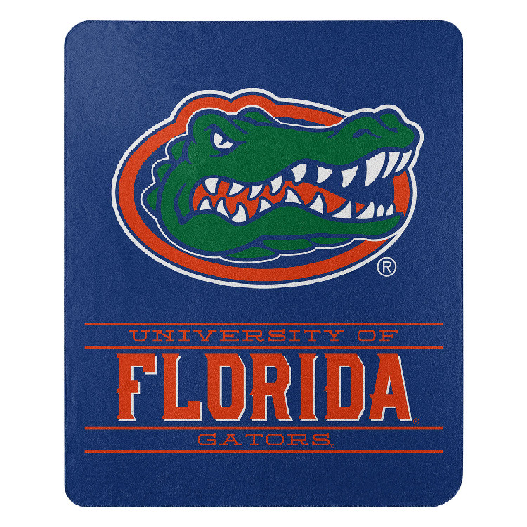 Florida Gators Blanket 50x60 Fleece Control Design