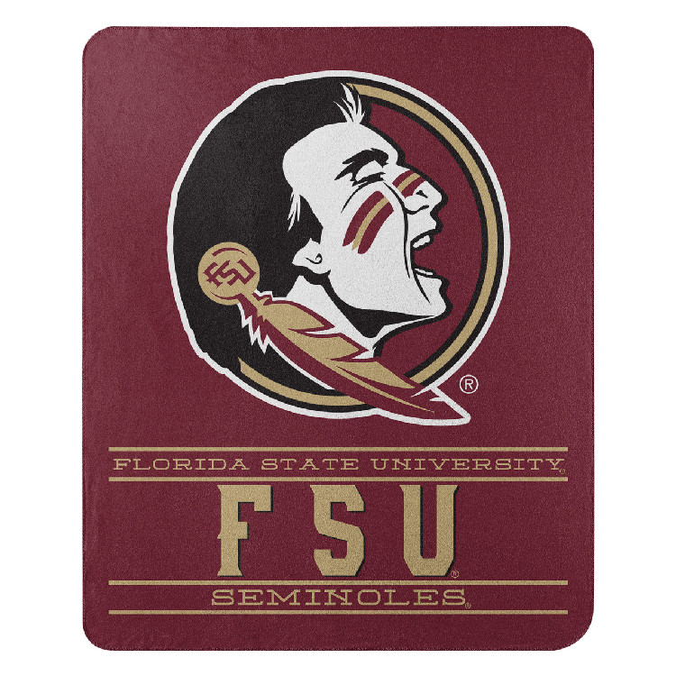 Florida State Seminoles Blanket 50x60 Fleece Control Design