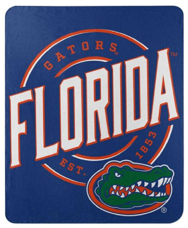 Florida Gators Blanket 50x60 Fleece Campaign Design