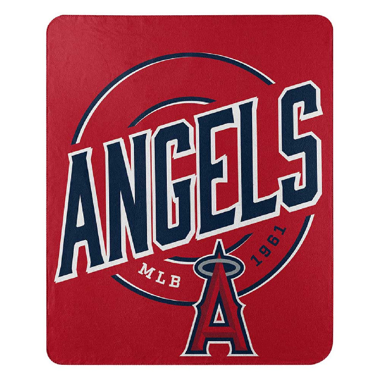 Los Angeles Angels Blanket 50x60 Fleece Campaign Design