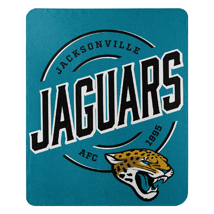 Jacksonville Jaguars Blanket 50x60 Fleece Campaign Design