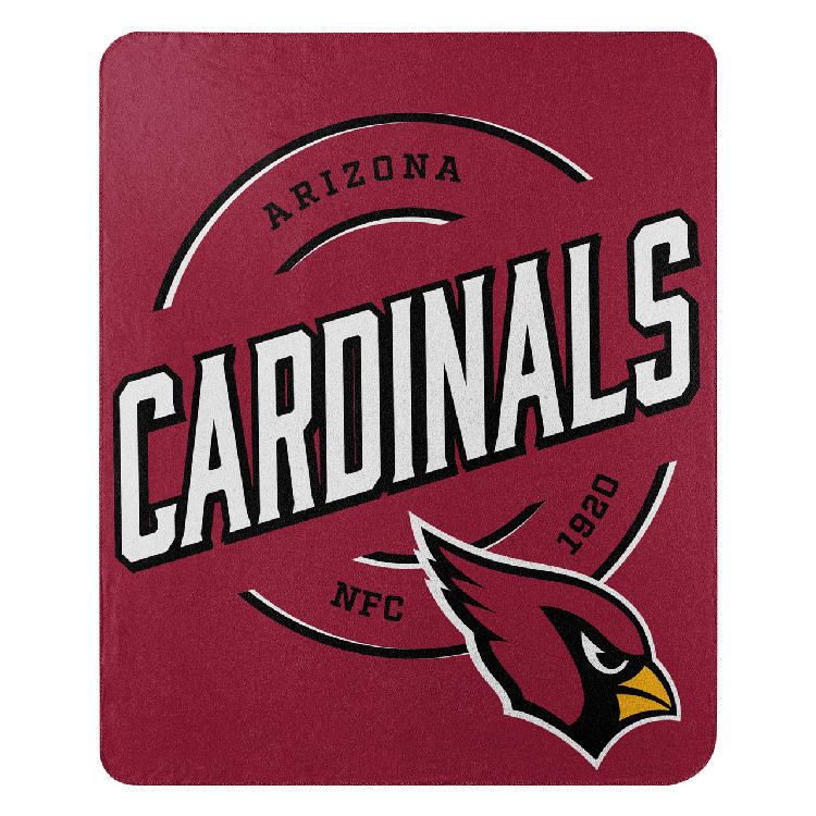 Arizona Cardinals Blanket 50x60 Fleece Campaign Design