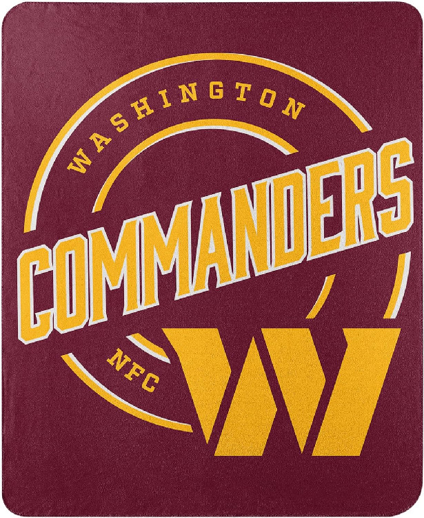 Washington Commanders Blanket 50x60 Fleece Campaign Design