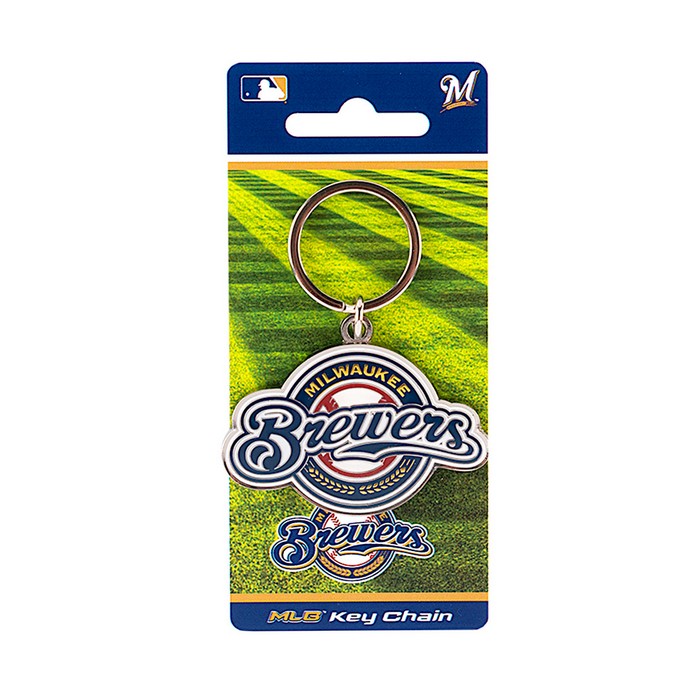 Milwaukee Brewers Keychain Team