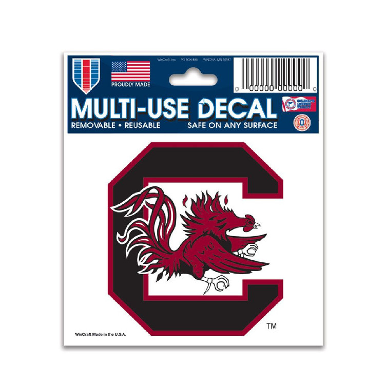 South Carolina Gamecocks Decal 3x4 Multi Use
