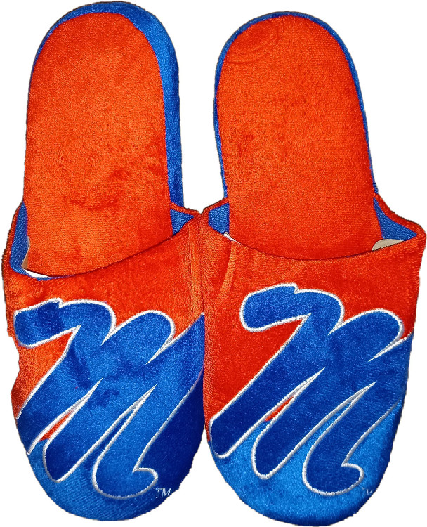 Mississippi Rebels Slipper Colorblock Slide - (1 Pair) - M