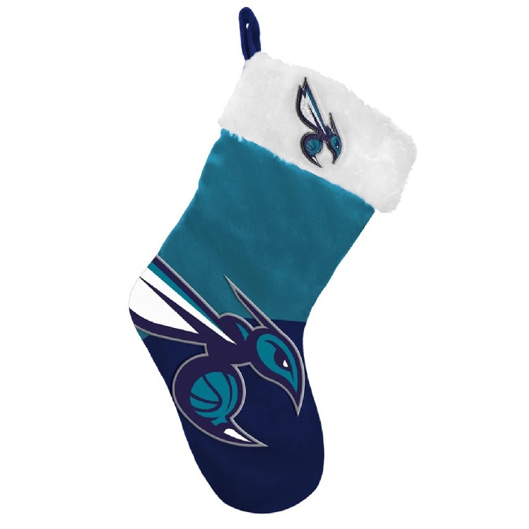 Charlotte Hornets Stocking Basic Design 2018 Holiday