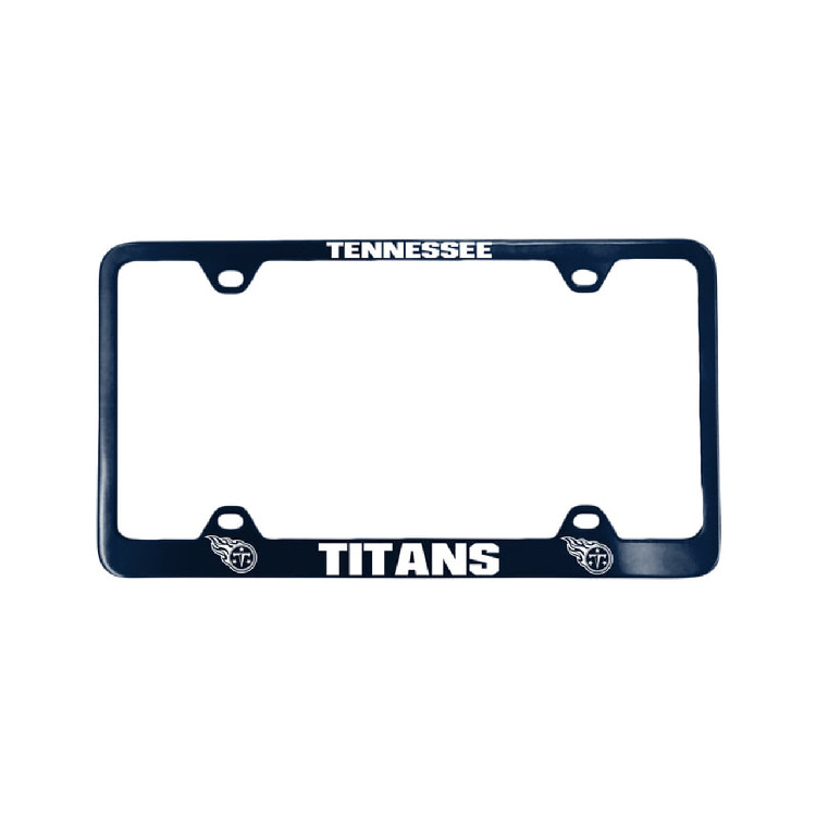 Tennessee Titans License Plate Frame Laser Cut Blue