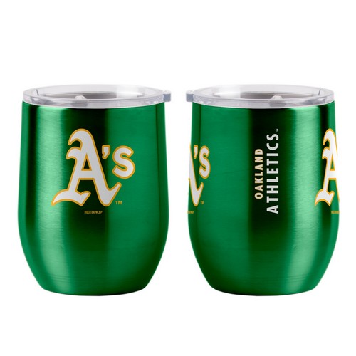 BOELTER Oakland Athletics Travel Tumbler 16oz Ultra Curved Beverage