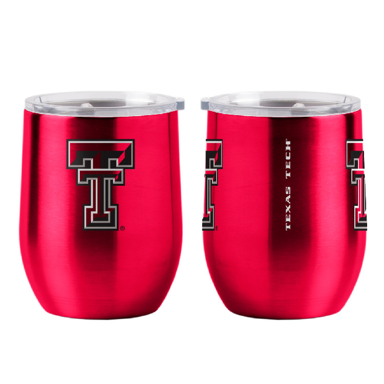 Texas Tech Red Raiders Travel Tumbler 16oz Ultra Curved Beverage