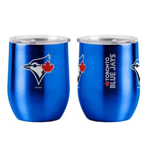 BOELTER Toronto Blue Jays Travel Tumbler 16oz Ultra Curved Beverage