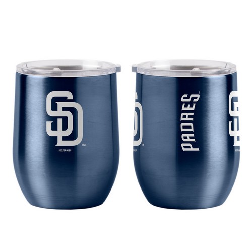 BOELTER San Diego Padres Travel Tumbler 16oz Ultra Curved Beverage