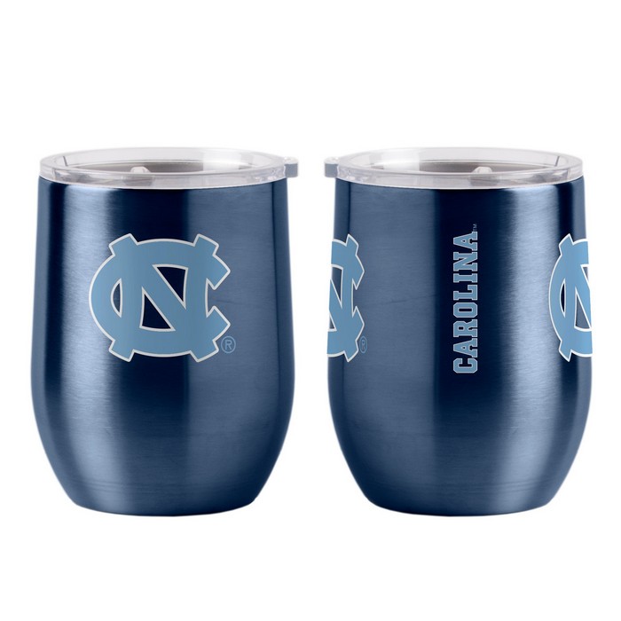 BOELTER North Carolina Tar Heels Travel Tumbler 16oz Ultra Curved Beverage