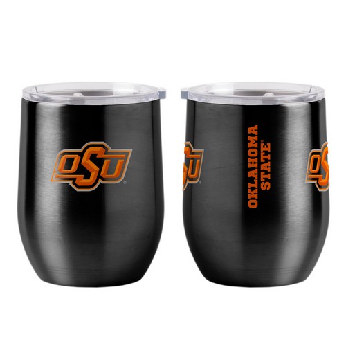 BOELTER Oklahoma State Cowboys Travel Tumbler 16oz Ultra Curved Beverage