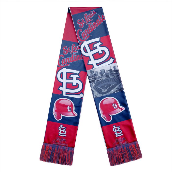 St. Louis Cardinals Scarf Printed Bar Design