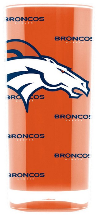 Denver Broncos Tumbler - Square Insulated (16oz)