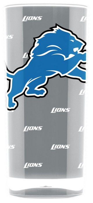 Detroit Lions Tumbler - Square Insulated (16oz)