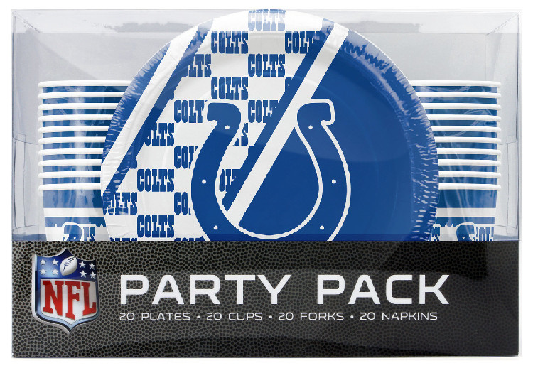 Indianapolis Colts Party Pack 80 Piece