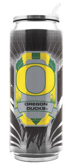 Oregon Ducks Stainless Steel Thermo Can - 16.9 ounces