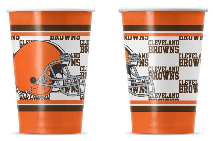 Cleveland Browns Disposable Paper Cups