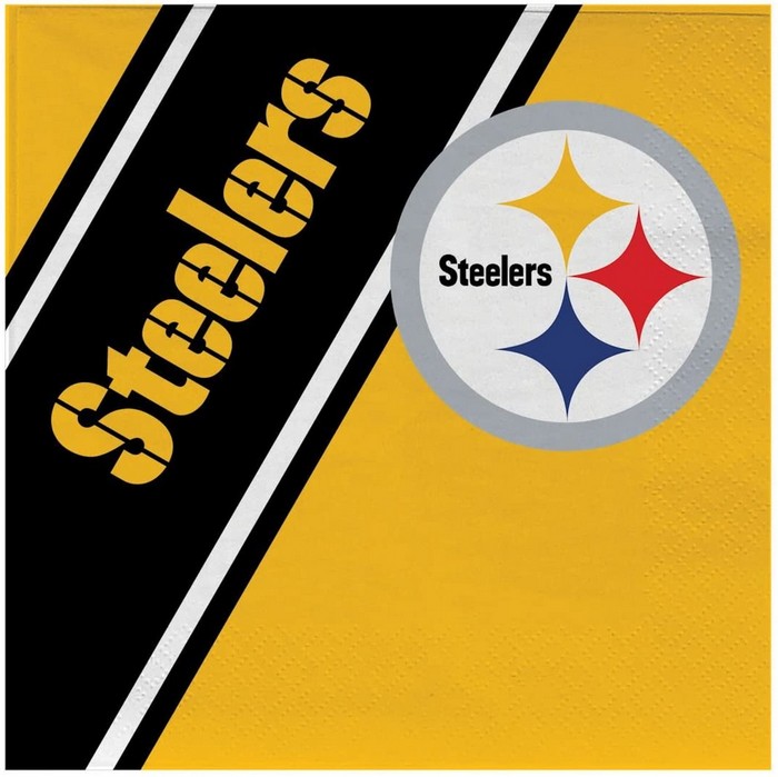 Pittsburgh Steelers Paper Napkins Disposable