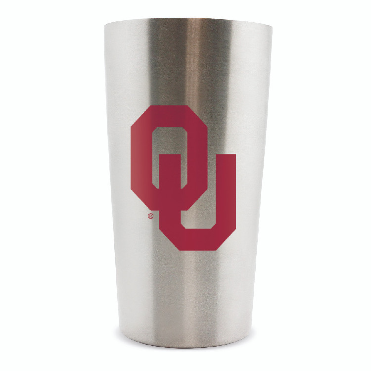 Oklahoma Sooners Thermo Cup 14oz Stainless Steel Double Wall