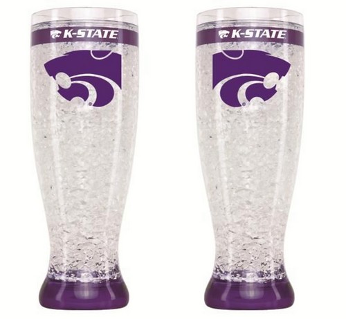 Duck House Kansas State Wildcats Pilsner Crystal Freezer Style