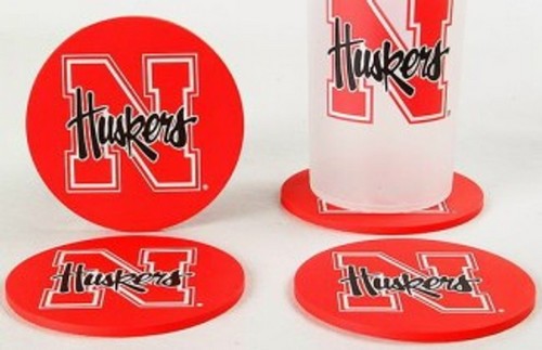 Duck House Nebraska Cornhuskers Coaster Set - 4 Pack