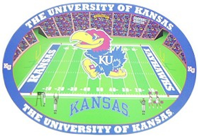 Kansas Jayhawks Placemats Set of 4 CO