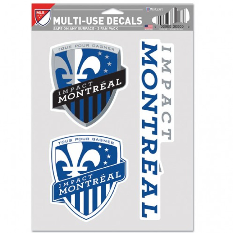 Impact Montreal Decal Multi Use Fan 3 Pack