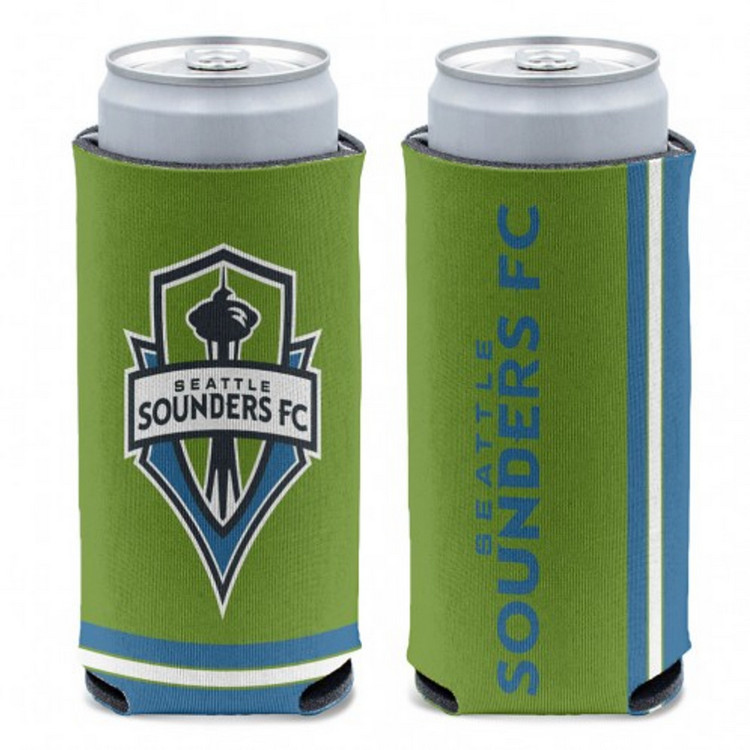 Seattle Sounders FC Can Cooler Slim Can Design