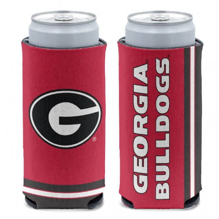 Georgia Bulldogs Can Cooler Slim Can Design