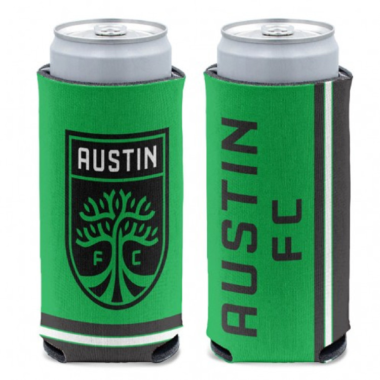 Austin FC Can Cooler Slim Can Design