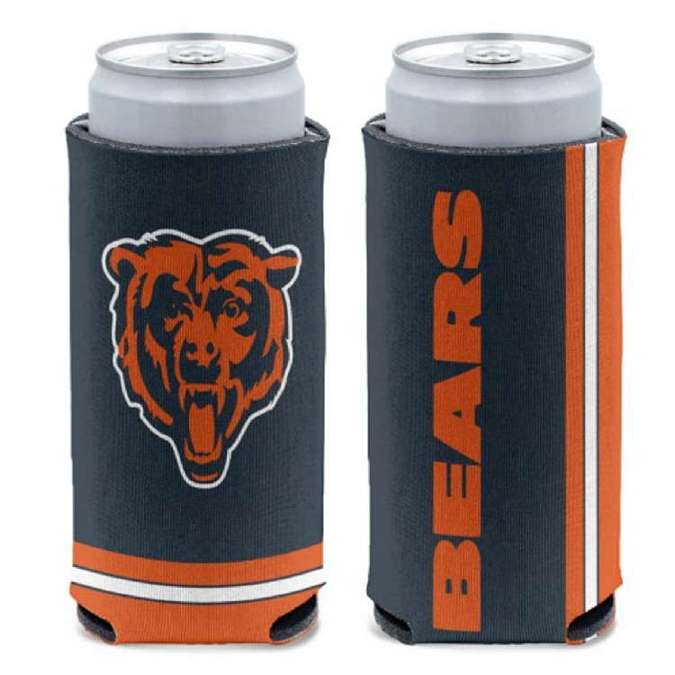 Chicago Bears Can Cooler Slim Can Design