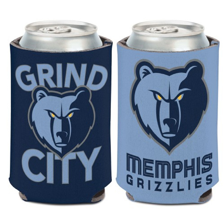 Memphis Grizzlies Can Cooler Slogan Design