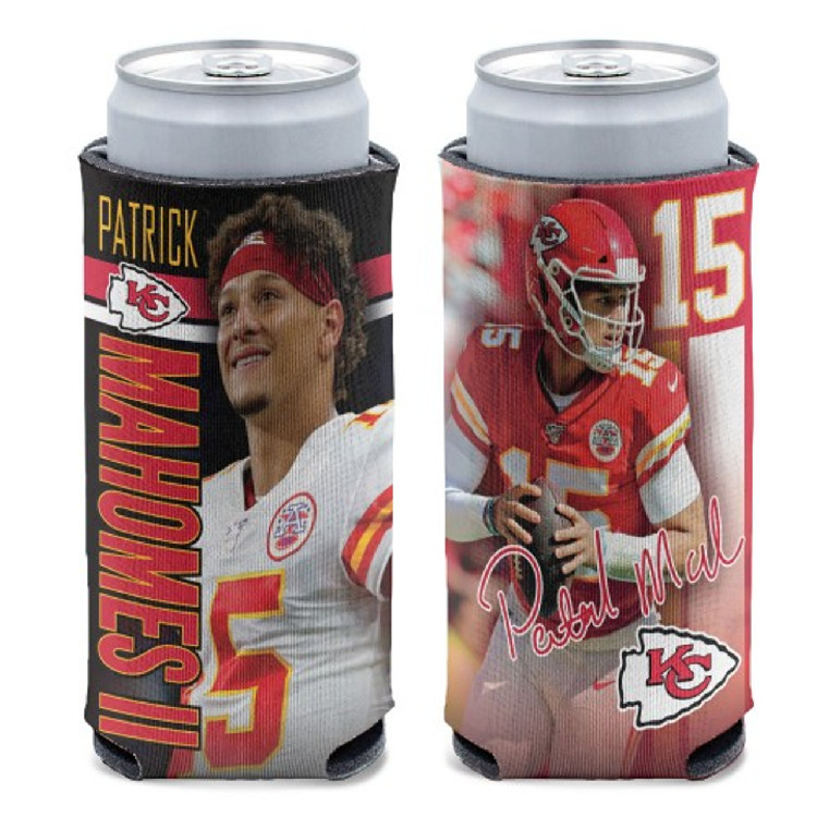 Kansas City Chiefs Can Cooler Slim Style Patrick Mahomes Design