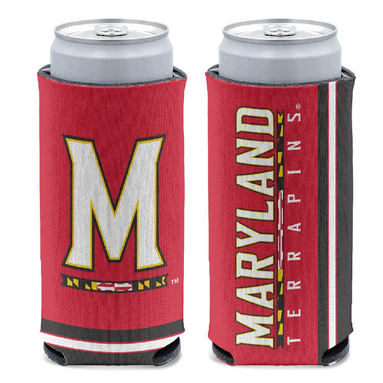 Maryland Terrapins Can Cooler Slim Can Design