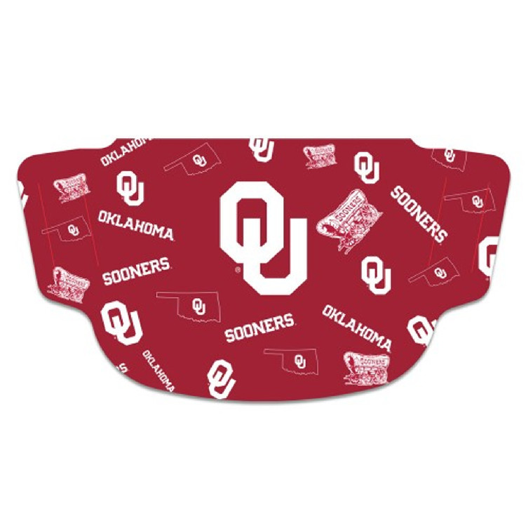 Oklahoma Sooners Face Mask Fan Gear