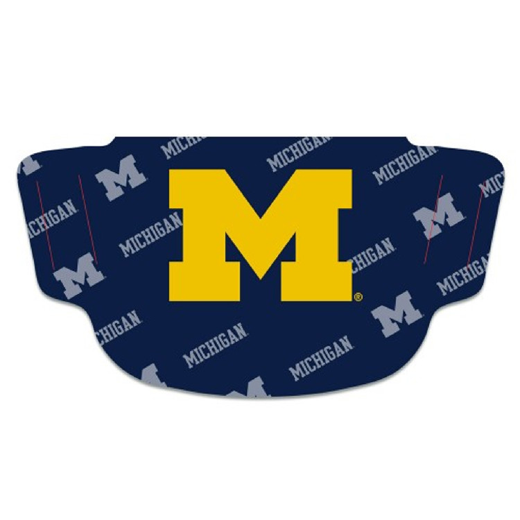 Michigan Wolverines Face Mask Fan Gear