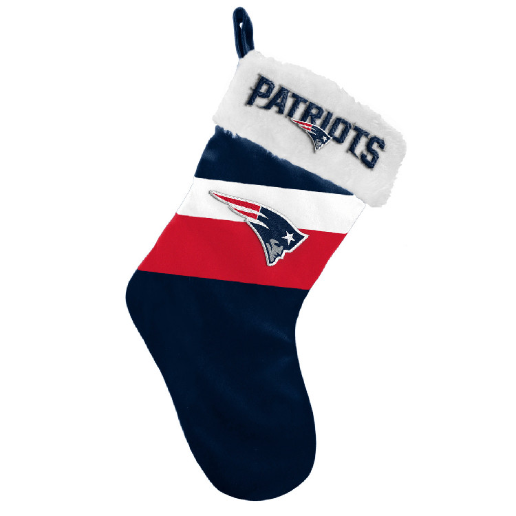 New England Patriots Stocking Holiday Basic