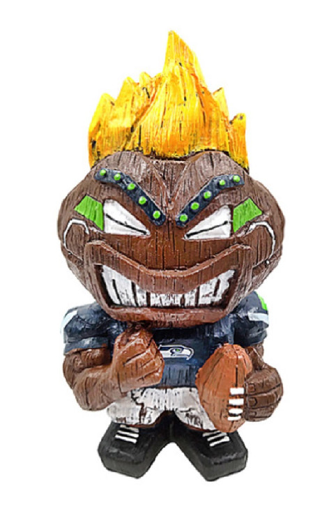 Seattle Seahawks Tiki Character 8 Inch