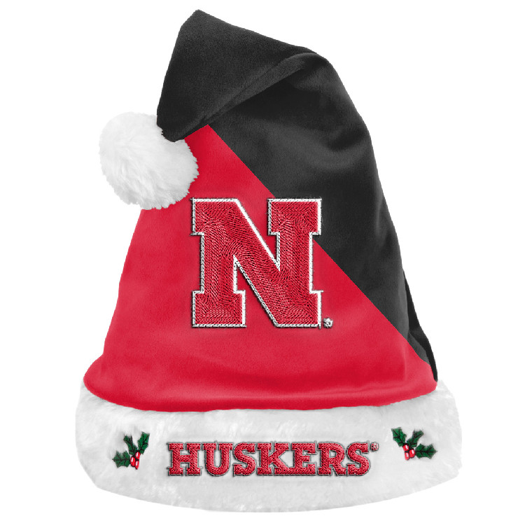 Nebraska Cornhuskers Santa Hat Basic 2020