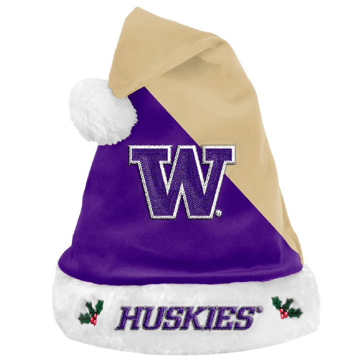 Washington Huskies Santa Hat Basic 2020