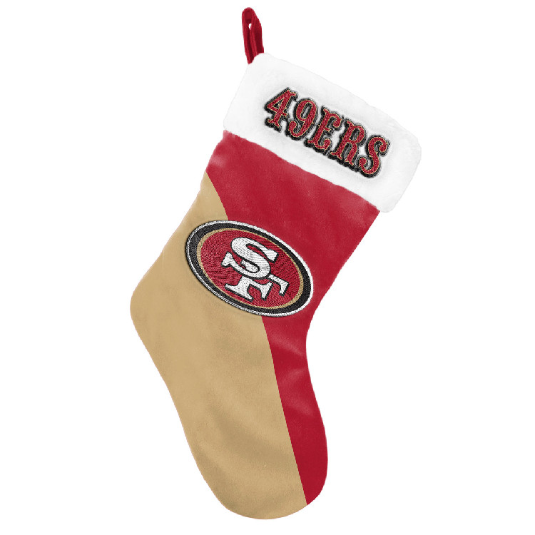 San Francisco 49ers Holiday Stocking Basic 2020