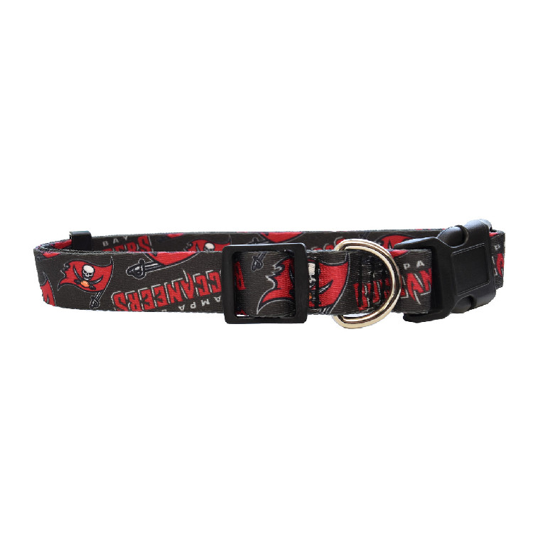 Tampa Bay Buccaneers Pet Collar Size S