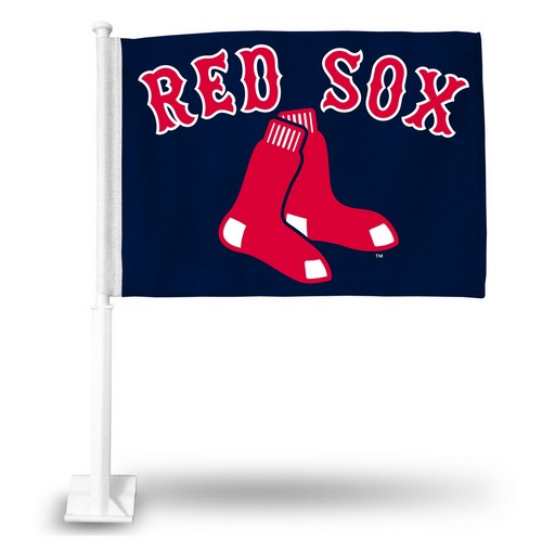 Boston Red Sox Flag Car Sox Logo