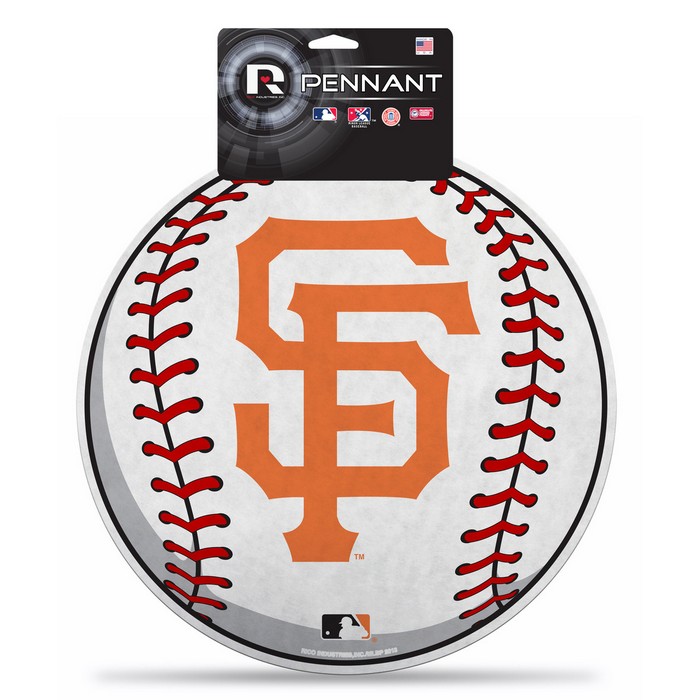 San Francisco Giants Pennant Die Cut Carded