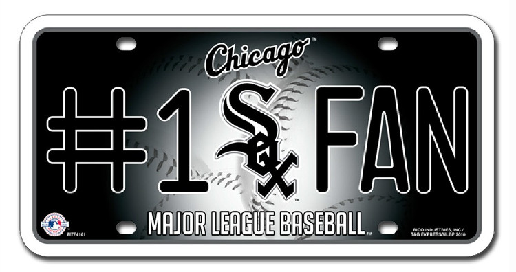 Chicago White Sox License Plate #1 Fan